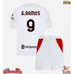 AC Milan Goncalo Ramos #9 Replica Away Stadium Kit for Kids 2026-27 Short Sleeve (+ pants)